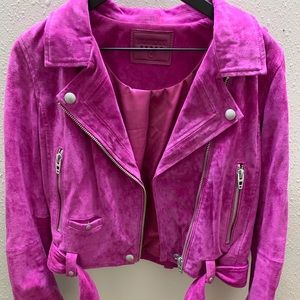 Blank NYC Fuschia jacket